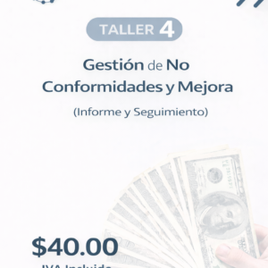 Programa de Auditoría Interna para un Sistema de Gestión Antisoborno. Taller 4